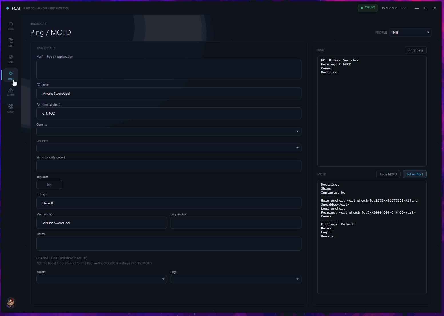 Ping and MOTD